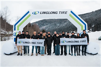 玲珑冬季胎新品亮相奥地利，携手渠道伙伴完成极寒性能验证